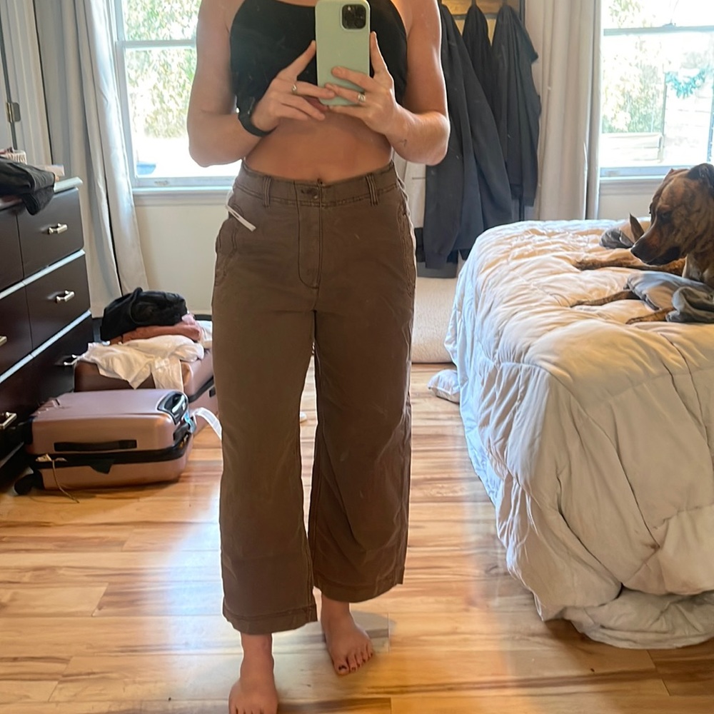 Old navy Extra High-Waisted Wide-Leg Workwear Pants for Women size 8